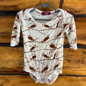 Milkbarn owl onesie size 12-18 months